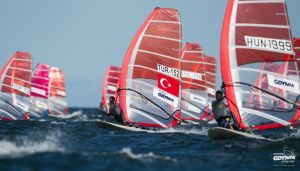 Volvo Gdynia Sailing Days 2015 - RS:X Youth Worlds || 2015-07-14, Gdansk Bay, Gdynia, Polska || © Copyright 2015 || Robert Hajduk - ShutterSail.com || All Rights Reserved ||