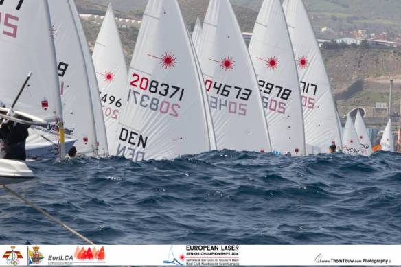Laser Europeans 2016 Start